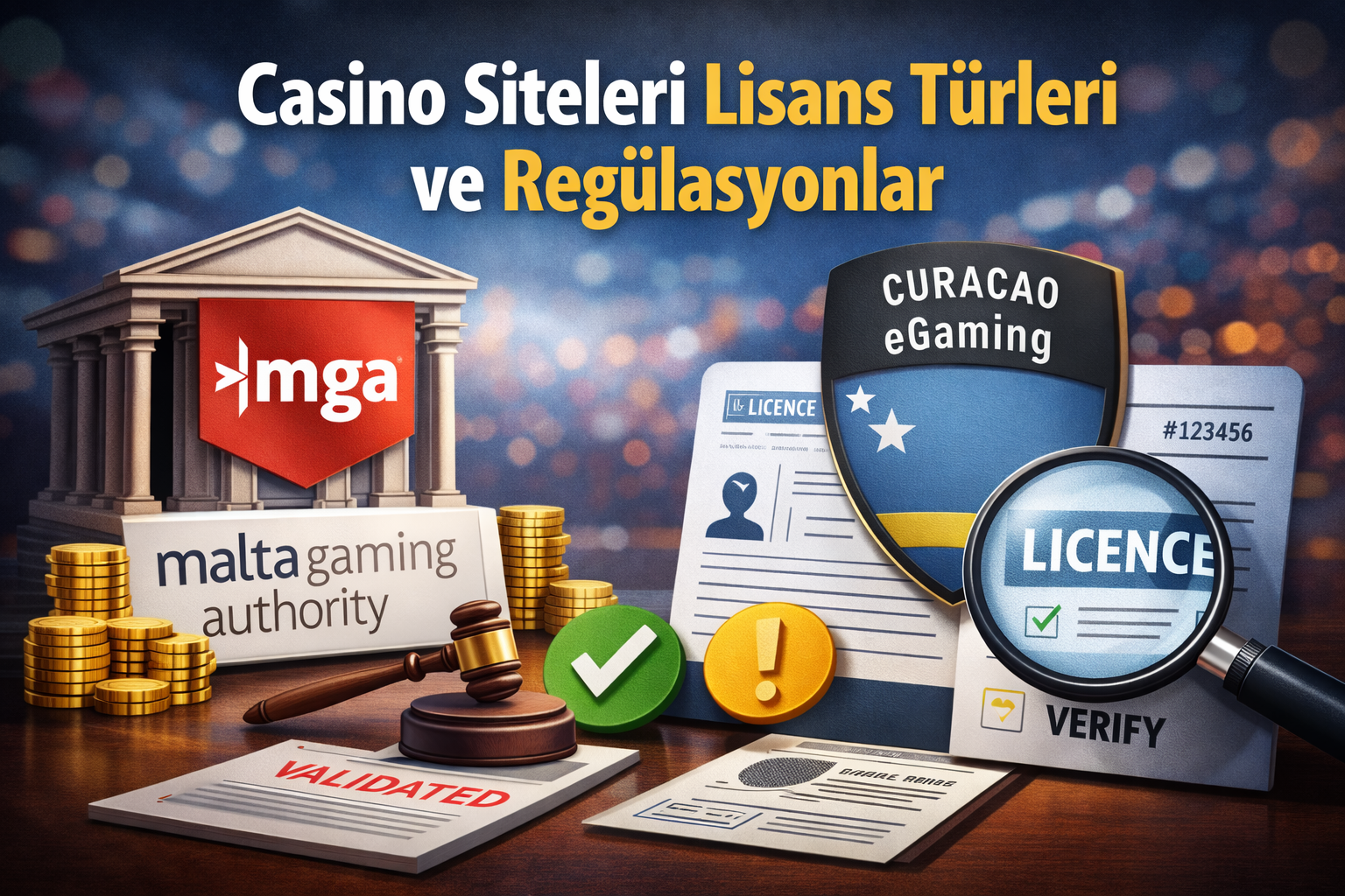 Casino Siteleri Lisans Türleri ve Regülasyonlar