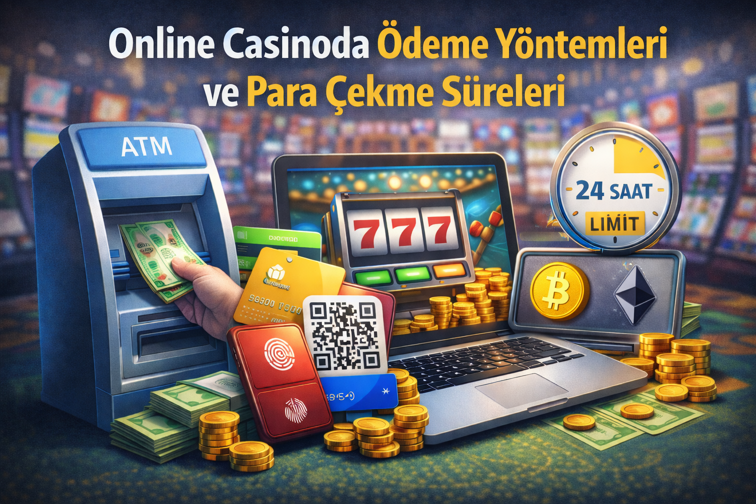 Online Casinoda Ödeme Yöntemleri ve Para Çekme Süreleri
