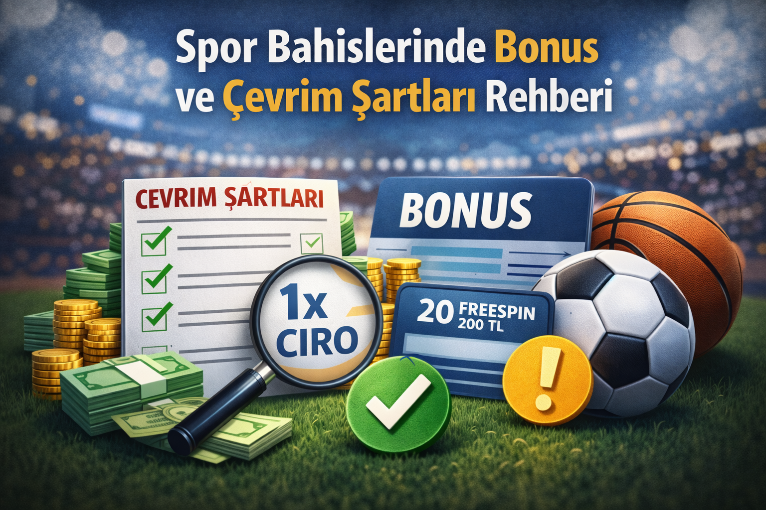 Spor Bahislerinde Bonus ve Çevrim Şartları Rehberi